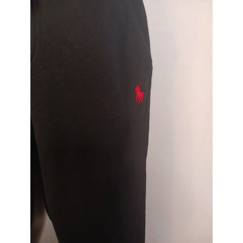 Polo Ralph Lauren Kids Boys Sweatpant Black Pant Size S Kid (8)